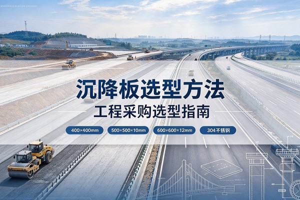 营山沉降板选择方法