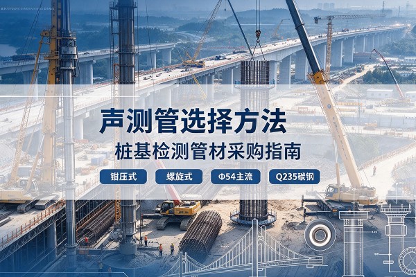 营山声测管选型标准