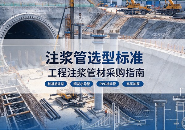 营山注浆管选型标准