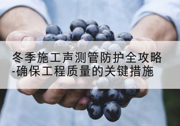 营山冬季施工声测管有哪些防护要点？-冬季施工声测管防护全攻略-确保工程质量的关键措施